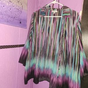 Fashion bug 1x button up blouse